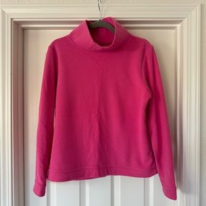 Dudley Stephens Park Slope Terry Fleece Bubblegum Pink Size Large (USA made)